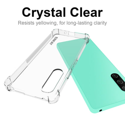 For Sony Xperia 10 V ENKAY Hat-Prince Clear TPU Shockproof Phone Case - Sony Cases by ENKAY | Online Shopping UK | buy2fix