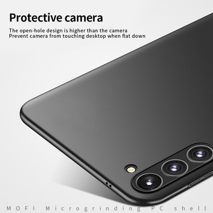 For Samsung Galaxy S24+ 5G MOFI Frosted PC Ultra-thin Hard Phone Case(Black) - Galaxy S24+ 5G Cases by MOFI | Online Shopping UK | buy2fix