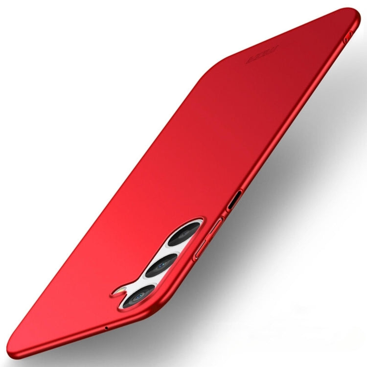 ForSamsung Galaxy A25 5G MOFI Frosted PC Ultra-thin Hard Phone Case(Red) - Galaxy Phone Cases by MOFI | Online Shopping UK | buy2fix