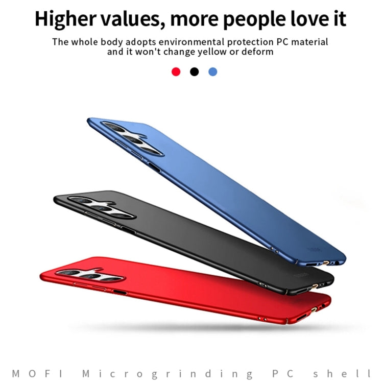 ForSamsung Galaxy A25 5G MOFI Frosted PC Ultra-thin Hard Phone Case(Red) - Galaxy Phone Cases by MOFI | Online Shopping UK | buy2fix