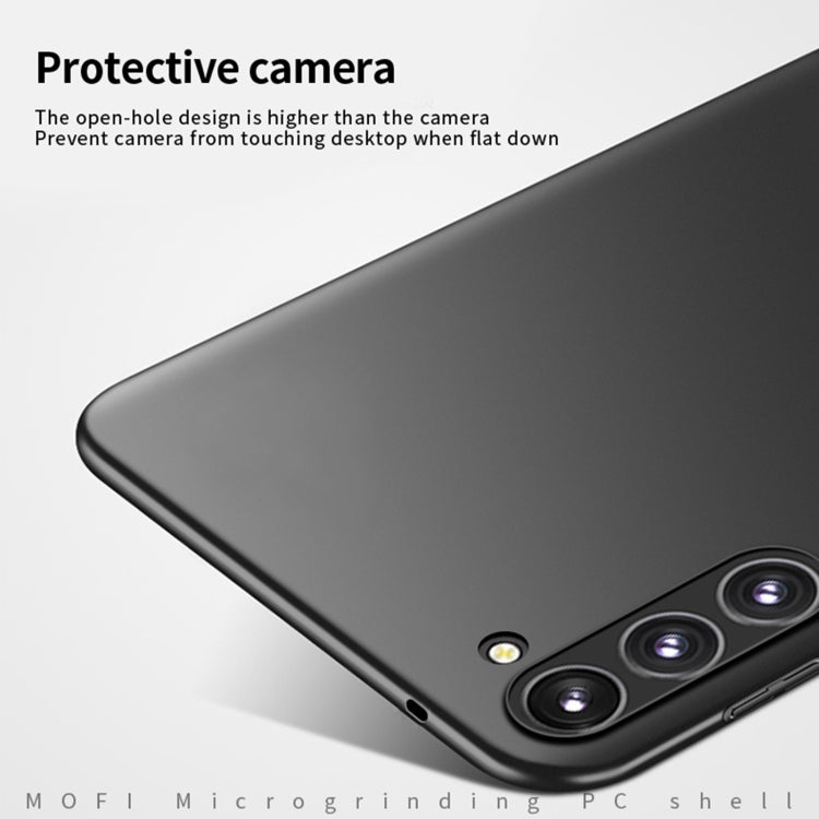 For Samsung Galaxy S25+ 5G MOFI Frosted PC Ultra-thin Hard Phone Case(Black) - Galaxy S25+ 5G Cases by MOFI | Online Shopping UK | buy2fix