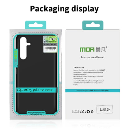 For Samsung Galaxy S25+ 5G MOFI Frosted PC Ultra-thin Hard Phone Case(Black) - Galaxy S25+ 5G Cases by MOFI | Online Shopping UK | buy2fix