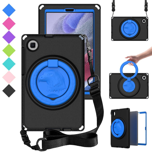 For Samsung Galaxy Tab A7 Lite T220/T225 2020 EVA Hybrid PC Shockproof Tablet Case with Frame(Black) by buy2fix