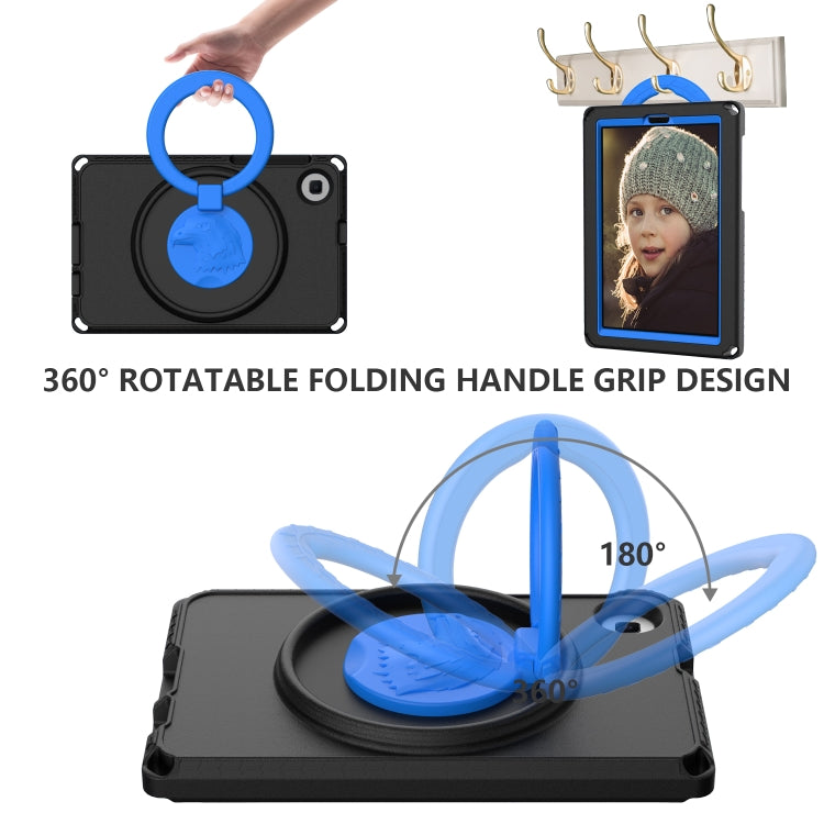 For Samsung Galaxy Tab A7 Lite T220/T225 2020 EVA Hybrid PC Shockproof Tablet Case with Frame(Black) by buy2fix