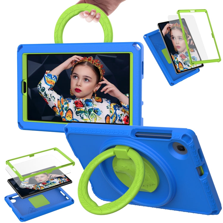 For Samsung Galaxy Tab A7 Lite T220/T225 2020 EVA Hybrid PC Shockproof Tablet Case with Frame(Blue) by buy2fix