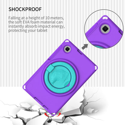 For Samsung Galaxy Tab A7 Lite T220/T225 2020 EVA Hybrid PC Shockproof Tablet Case with Frame(Purple) by buy2fix