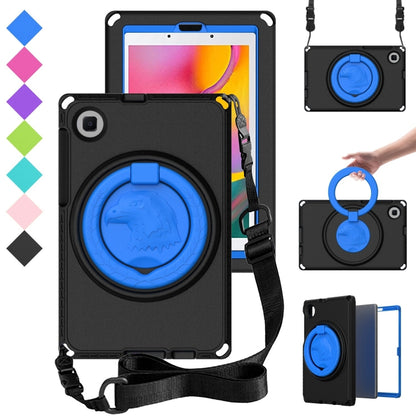 For Samsung Galaxy Tab A 8.0 T290/T295 2019 EVA Hybrid PC Shockproof Tablet Case with Frame(Black) by buy2fix