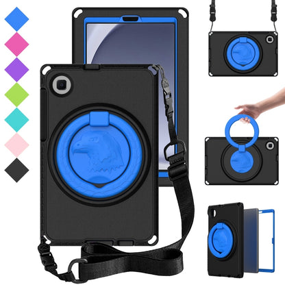 For Samsung Galaxy Tab A11 / A9 EVA Hybrid PC Shockproof Tablet Case with Frame(Black) by buy2fix