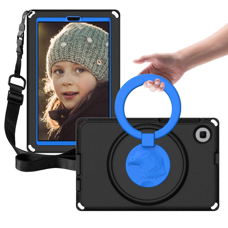 For Samsung Galaxy Tab A11 / A9 EVA Hybrid PC Shockproof Tablet Case with Frame(Black) by buy2fix