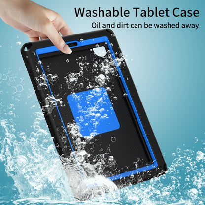 For Samsung Galaxy Tab A11 / A9 EVA Hybrid PC Shockproof Tablet Case with Frame(Black) by buy2fix