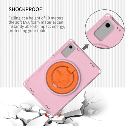 For Samsung Galaxy Tab A11+ / A9+ EVA Hybrid PC Shockproof Tablet Case with Frame(Pink) by buy2fix