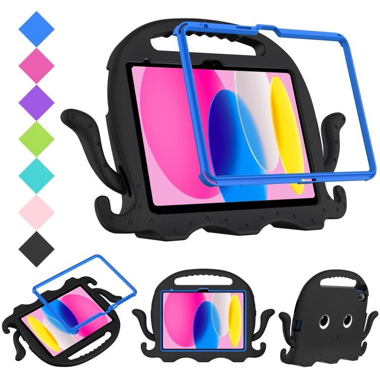 For iPad 2025 / 2022 Octopus Style EVA + PC Tablet Case with Strap(Black) - iPad 2025 / 2022 Cases by buy2fix | Online Shopping UK | buy2fix