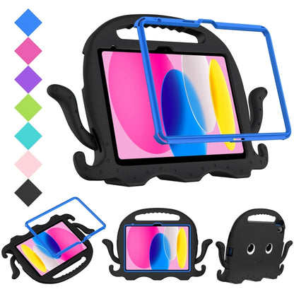 For iPad 2025 / 2022 Octopus Style EVA + PC Tablet Case with Strap(Black) - iPad 2025 / 2022 Cases by buy2fix | Online Shopping UK | buy2fix