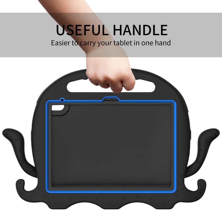 For iPad 2025 / 2022 Octopus Style EVA + PC Tablet Case with Strap(Black) - iPad 2025 / 2022 Cases by buy2fix | Online Shopping UK | buy2fix