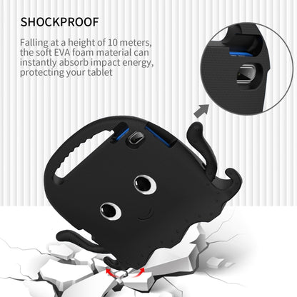 For iPad 2025 / 2022 Octopus Style EVA + PC Tablet Case with Strap(Black) - iPad 2025 / 2022 Cases by buy2fix | Online Shopping UK | buy2fix