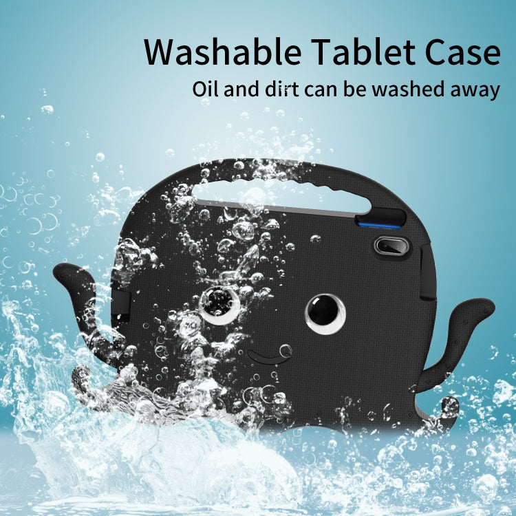For iPad 2025 / 2022 Octopus Style EVA + PC Tablet Case with Strap(Black) - iPad 2025 / 2022 Cases by buy2fix | Online Shopping UK | buy2fix
