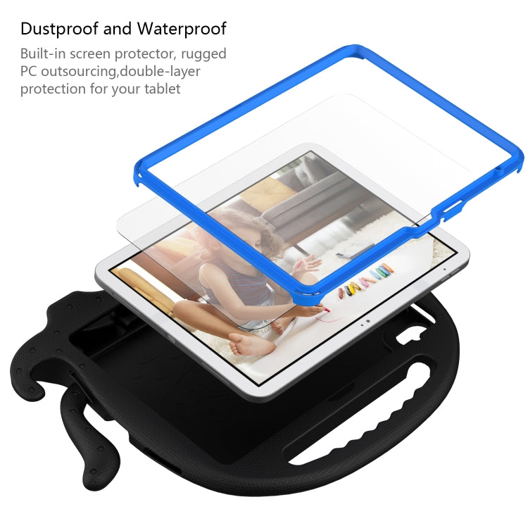 For iPad 2025 / 2022 Octopus Style EVA + PC Tablet Case with Strap(Black) - iPad 2025 / 2022 Cases by buy2fix | Online Shopping UK | buy2fix