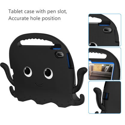 For iPad 2025 / 2022 Octopus Style EVA + PC Tablet Case with Strap(Black) - iPad 2025 / 2022 Cases by buy2fix | Online Shopping UK | buy2fix