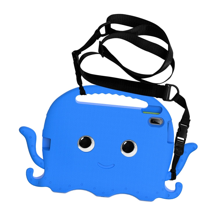 For iPad 2025 / 2022 Octopus Style EVA + PC Tablet Case with Strap(Blue) - iPad 2025 / 2022 Cases by buy2fix | Online Shopping UK | buy2fix