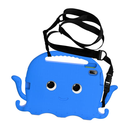 For iPad 2025 / 2022 Octopus Style EVA + PC Tablet Case with Strap(Blue) - iPad 2025 / 2022 Cases by buy2fix | Online Shopping UK | buy2fix