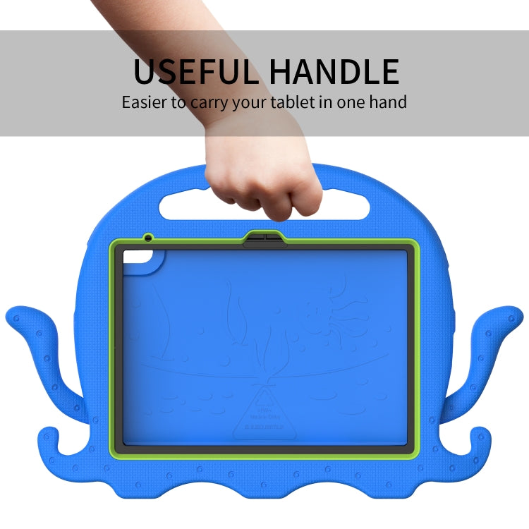 For iPad 2025 / 2022 Octopus Style EVA + PC Tablet Case with Strap(Blue) - iPad 2025 / 2022 Cases by buy2fix | Online Shopping UK | buy2fix