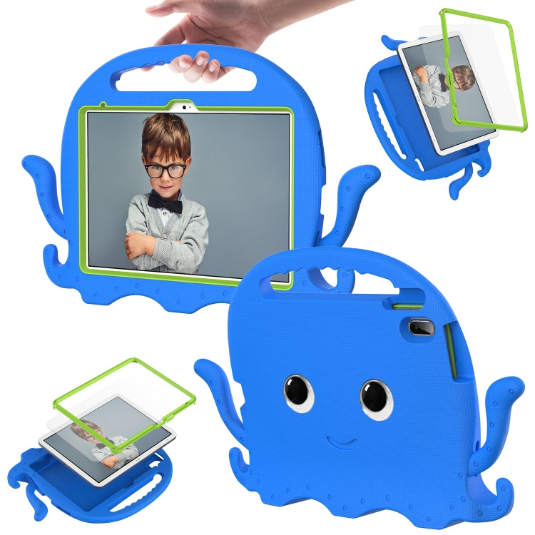 For iPad 2025 / 2022 Octopus Style EVA + PC Tablet Case with Strap(Blue) - iPad 2025 / 2022 Cases by buy2fix | Online Shopping UK | buy2fix