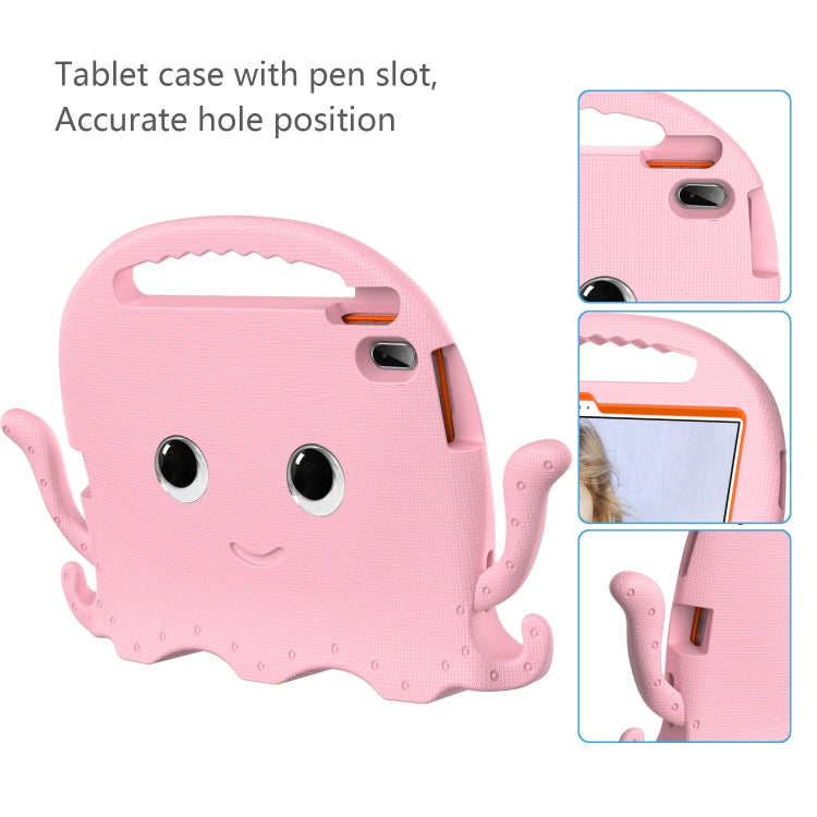 For iPad 2025 / 2022 Octopus Style EVA + PC Tablet Case with Strap(Pink) - iPad 2025 / 2022 Cases by buy2fix | Online Shopping UK | buy2fix