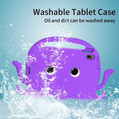 For iPad 2025 / 2022 Octopus Style EVA + PC Tablet Case with Strap(Purple) - iPad 2025 / 2022 Cases by buy2fix | Online Shopping UK | buy2fix