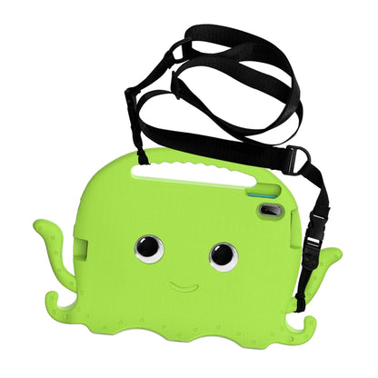 For iPad 2025 / 2022 Octopus Style EVA + PC Tablet Case with Strap(Grass Green) - iPad 2025 / 2022 Cases by buy2fix | Online Shopping UK | buy2fix