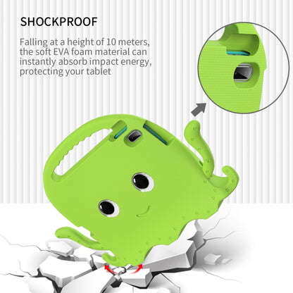 For iPad 2025 / 2022 Octopus Style EVA + PC Tablet Case with Strap(Grass Green) - iPad 2025 / 2022 Cases by buy2fix | Online Shopping UK | buy2fix