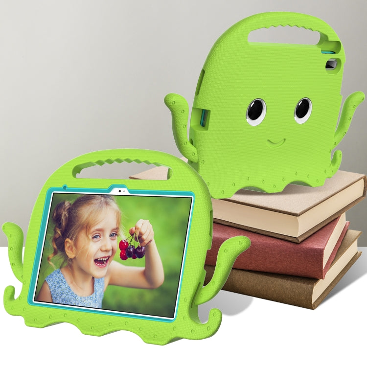 For iPad 2025 / 2022 Octopus Style EVA + PC Tablet Case with Strap(Grass Green) - iPad 2025 / 2022 Cases by buy2fix | Online Shopping UK | buy2fix