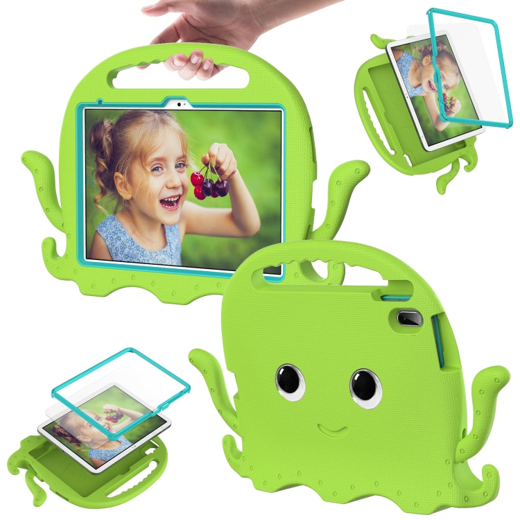 For iPad 2025 / 2022 Octopus Style EVA + PC Tablet Case with Strap(Grass Green) - iPad 2025 / 2022 Cases by buy2fix | Online Shopping UK | buy2fix