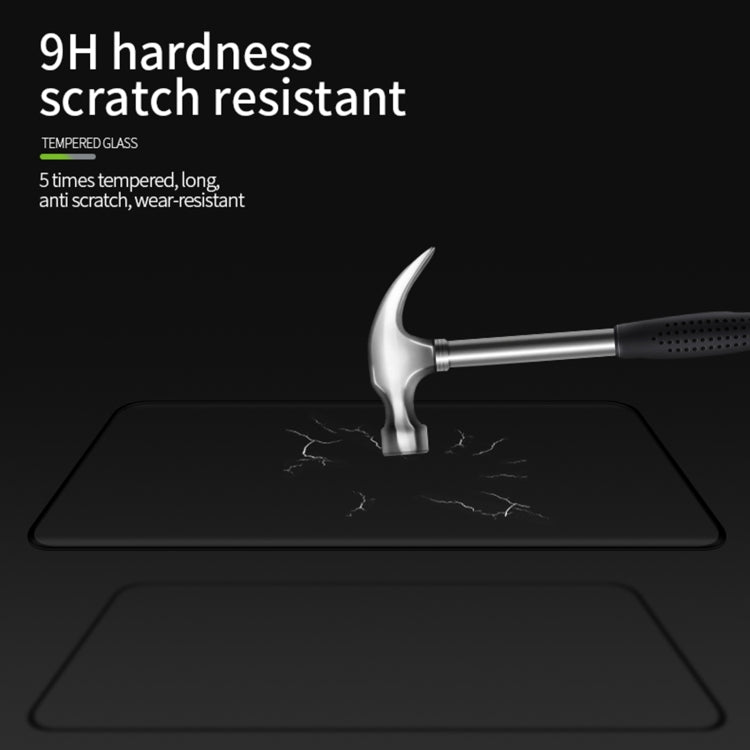For Honor Magic5 Pro PINWUYO 9H 3D Hot Bending Tempered Glass Film(Black) by PINWUYO