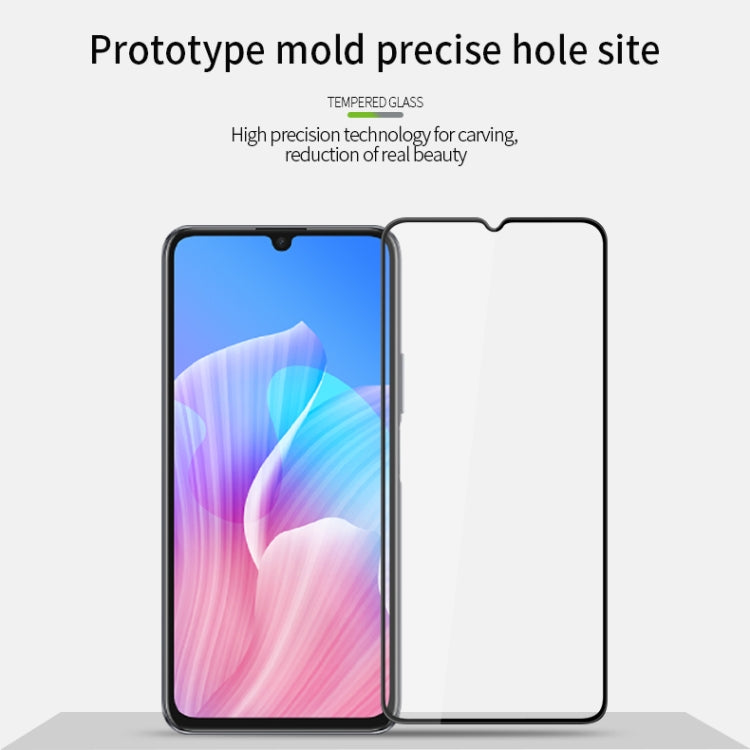 For Samsung Galaxy M34 MOFI 9H 3D Explosion-proof Curved Screen Tempered Glass Film(Black) by MOFI