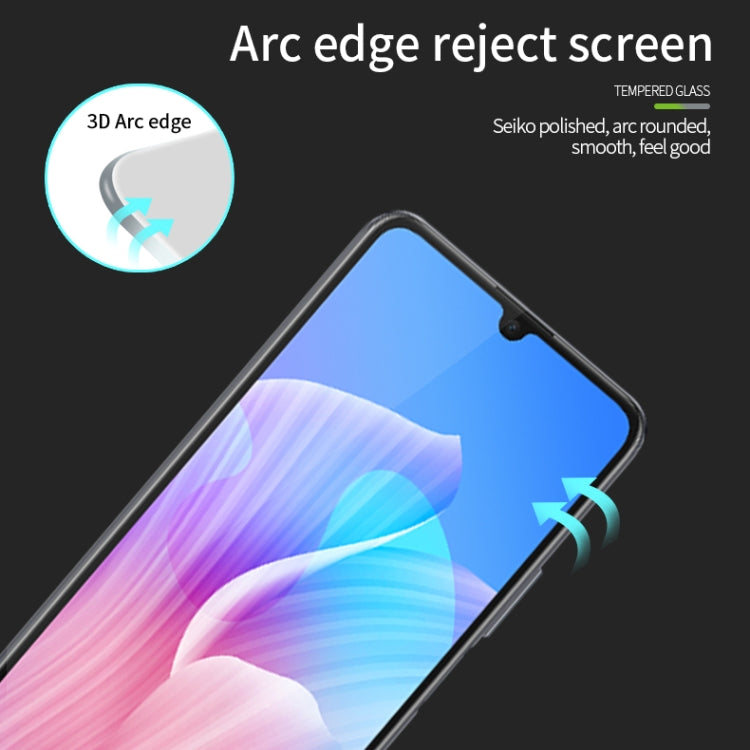 For Samsung Galaxy M34 MOFI 9H 3D Explosion-proof Curved Screen Tempered Glass Film(Black) by MOFI