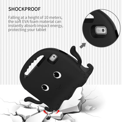 For Lenovo Tab M9 2023 Octopus Style EVA Hybrid PC Shockproof Tablet Case with Strap(Black) - Lenovo by buy2fix | Online Shopping UK | buy2fix