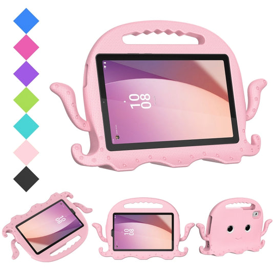 For Lenovo Tab M9 2023 Octopus Style EVA Hybrid PC Shockproof Tablet Case with Strap(Pink) - Lenovo by buy2fix | Online Shopping UK | buy2fix