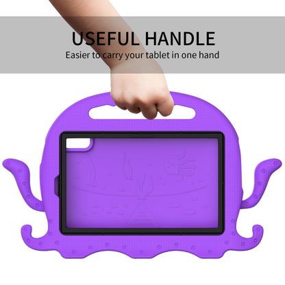For Lenovo Tab M9 2023 Octopus Style EVA Hybrid PC Shockproof Tablet Case with Strap(Purple) - Lenovo by buy2fix | Online Shopping UK | buy2fix