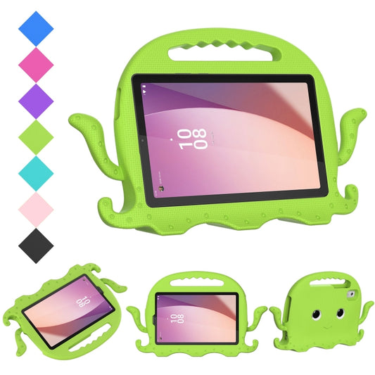 For Lenovo Tab M9 2023 Octopus Style EVA Hybrid PC Shockproof Tablet Case with Strap(Grass Green) - Lenovo by buy2fix | Online Shopping UK | buy2fix