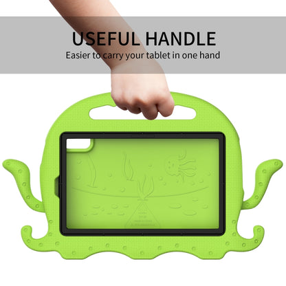 For Lenovo Tab M9 2023 Octopus Style EVA Hybrid PC Shockproof Tablet Case with Strap(Grass Green) - Lenovo by buy2fix | Online Shopping UK | buy2fix