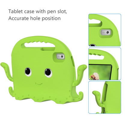 For Lenovo Tab M9 2023 Octopus Style EVA Hybrid PC Shockproof Tablet Case with Strap(Grass Green) - Lenovo by buy2fix | Online Shopping UK | buy2fix