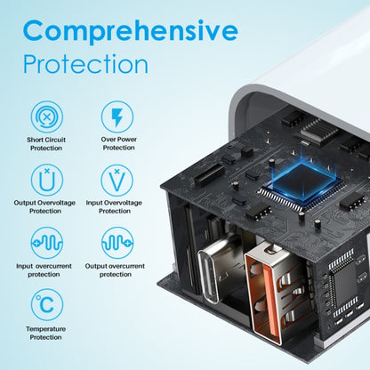 NORTHJO NOPD2001 PD 20W USB-C / Type-C Single Port Fast Charger, Plug Type:US Plug(White) - USB Charger by NORTHJO | Online Shopping UK | buy2fix