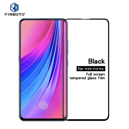 PINWUYO 9H 2.5D Full Glue Tempered Glass Film for vivo V15 Pro - vivo Tempered Glass by PINWUYO | Online Shopping UK | buy2fix