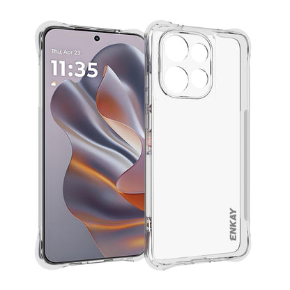 For Motorola Edge 50 Neo 5G ENKAY Hat-Prince Transparent TPU Shockproof Phone Case - Motorola Cases by ENKAY | Online Shopping UK | buy2fix