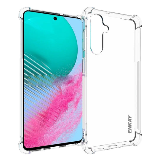 For Galaxy M54 5G ENKAY Hat-Prince Transparent TPU Shockproof Phone Case