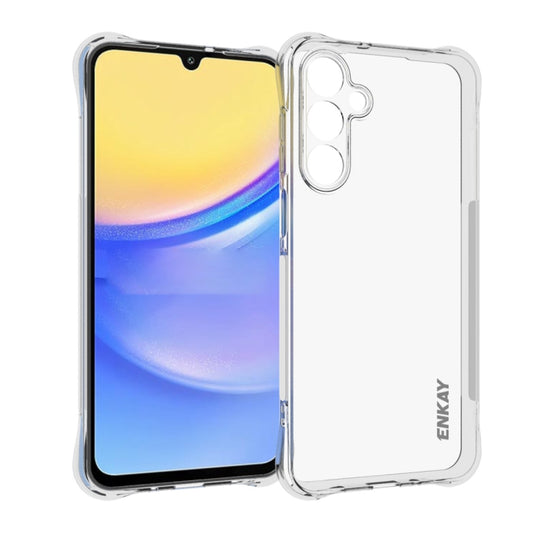 For Galaxy A16 5G ENKAY Hat-Prince Transparent TPU Shockproof Phone Case