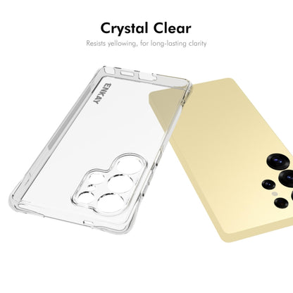 For Samsung Galaxy S25 Ultra 5G ENKAY Hat-Prince Transparent TPU Shockproof Phone Case by ENKAY