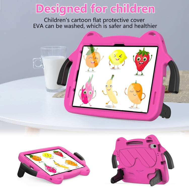 For iPad 2025 / 2022 Ice Baby EVA Shockproof Hard PC Tablet Case(Rose Red+Black) - iPad 2025 / 2022 Cases by buy2fix | Online Shopping UK | buy2fix