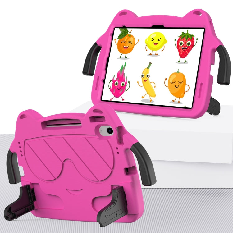 For iPad 2025 / 2022 Ice Baby EVA Shockproof Hard PC Tablet Case(Rose Red+Black) - iPad 2025 / 2022 Cases by buy2fix | Online Shopping UK | buy2fix