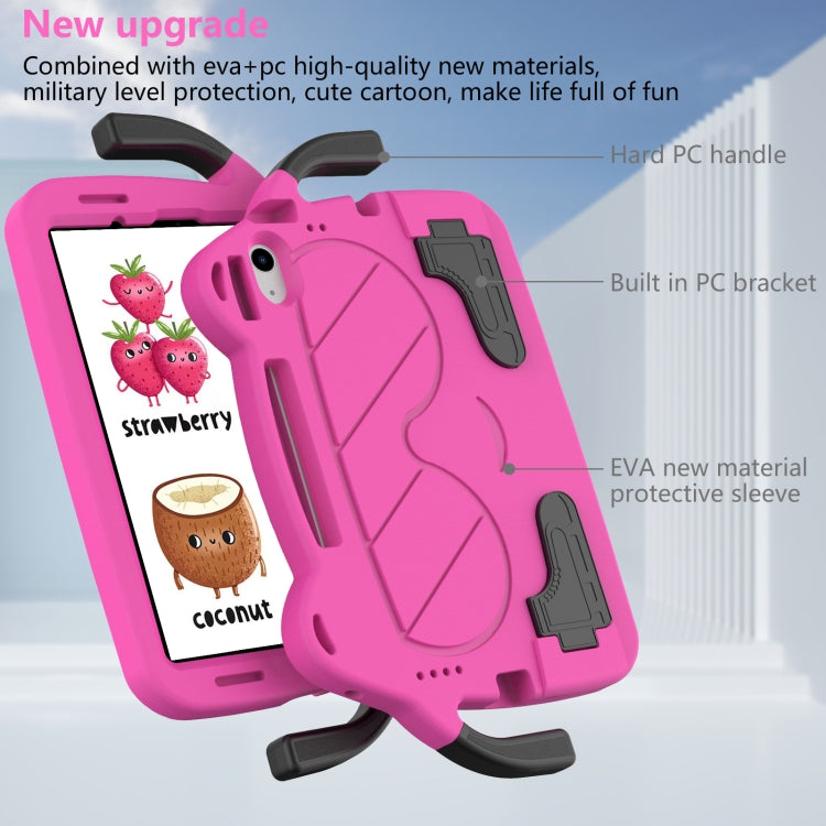 For iPad 2025 / 2022 Ice Baby EVA Shockproof Hard PC Tablet Case(Rose Red+Black) - iPad 2025 / 2022 Cases by buy2fix | Online Shopping UK | buy2fix